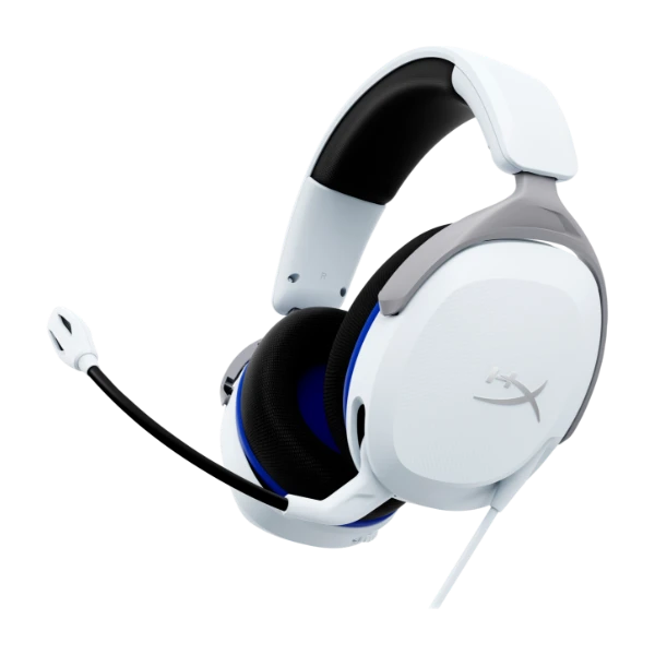 HyperX Cloud Stinger 2 Core för PlayStation gamingheadset, vitt